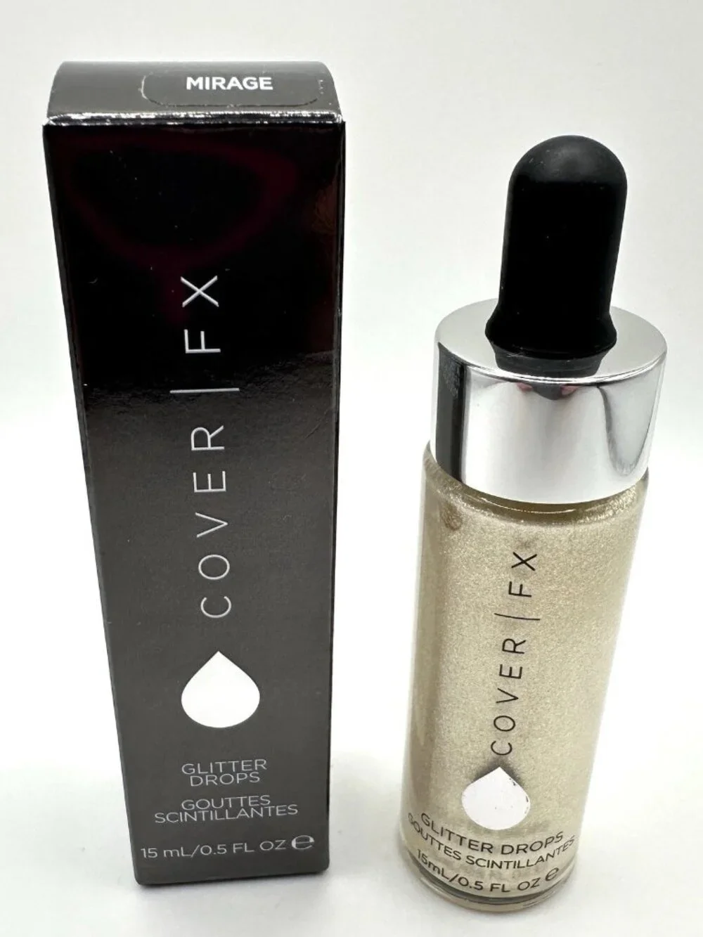 NEW Limited Edition Cover FX glitter drops Mirage